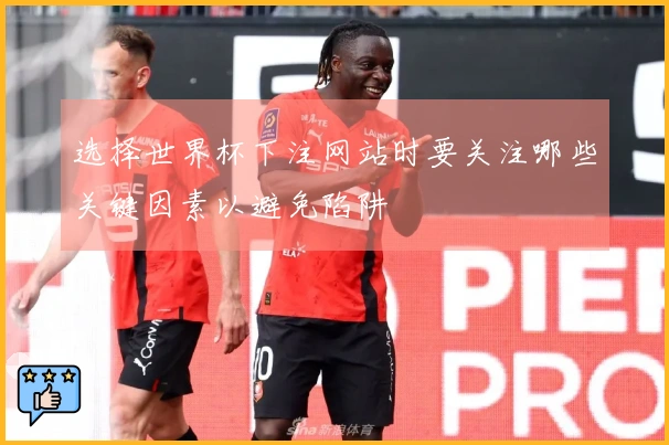 选择世界杯下注网站时要关注哪些关键因素以避免陷阱