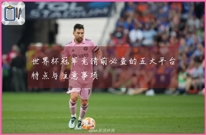 世界杯冠军竞猜前必查的五大平台特点与注意事项