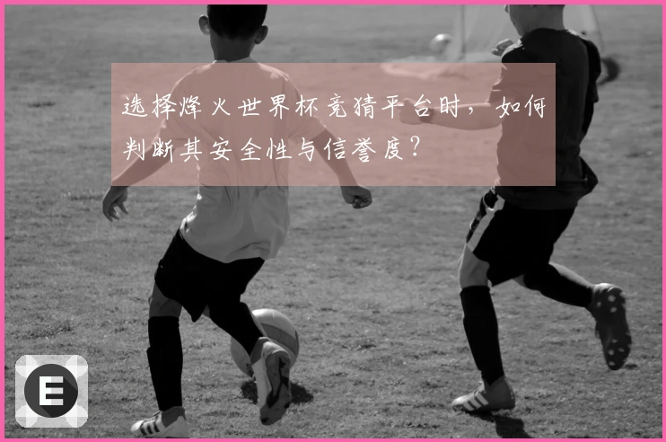 选择烽火世界杯竞猜平台时，如何判断其安全性与信誉度？