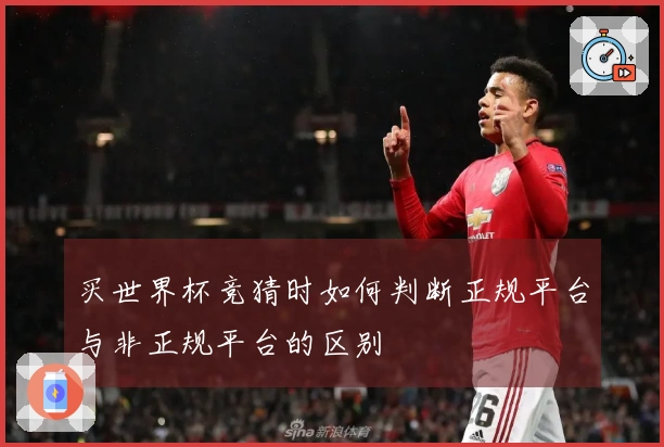 买世界杯竞猜时如何判断正规平台与非正规平台的区别